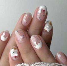 4k Wallpaper Iphone, Cute Nail Art Designs, Gel Nails Diy, Cute Nail Art, 4k Wallpaper, Xmas Nails, 3d Nail Art, Creative Nails