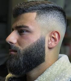 Mens Beard Grooming, Men's Facial Hair, Best Beard Styles, Beard Model, Beard Lover, Cool Hairstyles For Men