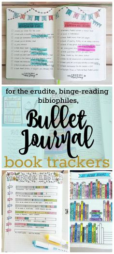 Try a Bullet Journal Book Tracker; Bibliophiles-Log Your Favorite Book Lists | Zen of Planning | Planner Peace and Inspiration Bullet Journal Banners, Creating A Bullet Journal, Bullet Journal Hacks, Bullet Journaling, Plan Planner, Bujo Inspiration, Planner Inspiration