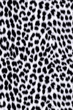 a black and white animal print fabric