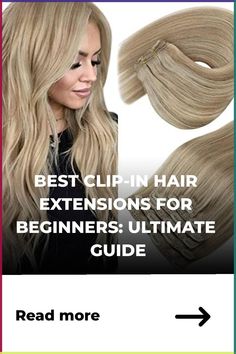 ew to clip-in hair extensions? This ultimate guide covers the best clip-in hair extensions for beginners, offering tips on how to choose, apply, and style them with ease. Get the volume and length you’ve always wanted without the commitment! Styling Hair Extensions, Indie Hair, Best Clips, Glossy Hair, Styling Hair, Clip In Hair, Beauty Influencer, Clip In Extensions, Favorite Hairstyles