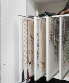 1 Unfinished Plywood Vertical Jewelry Divider Closet Shelf With 5-10hooks , Custom Made, 3/4thick With Wooden Tracks. One.unojewelryw - Etsy Coral Bedroom, Face Frames, Top Of Cabinets, Closet Redo, Jewelry Closet, Closet Shelf, Diy Jewelry Display, Closet Remodel, Jewelry Cabinet