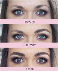 Brow Hacks, Eyebrows Threaded, Sparse Eyebrows, Sparse Brows, Brow Tutorial, Brow Styling, Thick Brows, Eye Brows