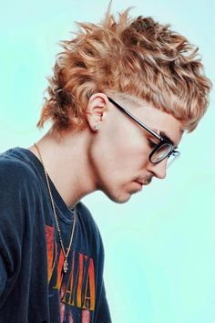 Modern Mullet Haircut, Top Haircuts For Men, Caesar Haircut, Punk Hair