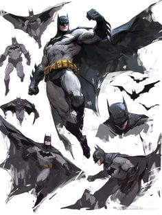 the concept art for batman's upcoming movie