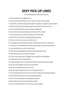 Sweet Pick Up Lines, Flirty Jokes, Lines For Her, Texts To Girlfriend, Lines For Boyfriend, Best Pickup Lines, Smooth Pick Up Lines, Clever Pick Up Lines, Best Flirting Lines