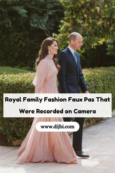 the royal family fashion faux pass that were recorded on camera