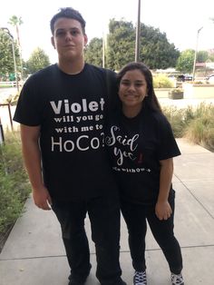 My son wanted a different way to ask his girl to HoCO Homecoming Outfits For Guys, Homecoming Outfits, Homecoming Proposal, My Son, Homecoming, Women's Top, T Shirt