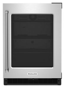 a stainless steel oven with the door open