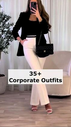 Fall Executive Outfits, Banker Outfits Women Winter, Womens Career Outfits Business Attire, Formal Work Wear Women, Chic Business Outfits For Women, Medical Representative Outfit, Business Professional Outfits Fall, Law Clerk Outfit Work Wear, Office Chic Aesthetic