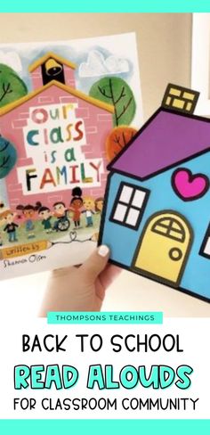 back to school read alouds for classroom community