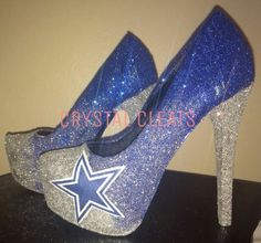 Dallas Cowboys Boots, Dallas Cowboys Wedding, Sports Themed Wedding, Custom Heels