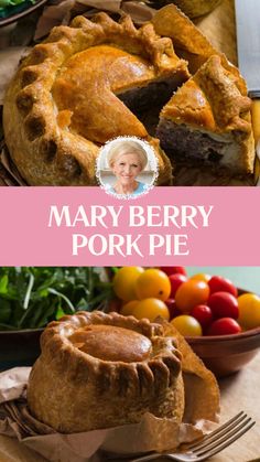 Mary Berry Pork Pie English Pork Pie Recipe, Hand Raised Pie, Savory Pie Recipes, Curry Pie, Pork Pie Recipe, Hot Water Crust Pastry, Belly Pork, Pork Pies, British Foods