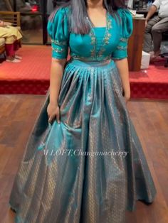 #croptopoutfits Long Skirt Top Designs, Crop Top Design, Long Blouse Designs, Simple Frock Design, Long Frock Designs, Long Gown Design, Simple Frocks, Lehenga Designs Simple, Latest Model Blouse Designs