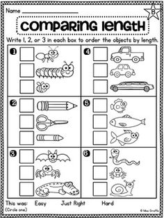 the complete worksheet for comparing and comparing