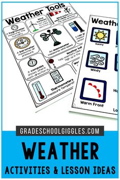 weather activities and lesson for kids