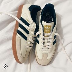 samba, navy blue, adidas, shoes Gazelle Adidas Women, Adidas Shoes Sambas, Adidas Originals Samba, Adidas Shoes Women Samba, Cool Girl Shoes, Cute Sambas, Addidas Shoes Samba, Smr Shoes, Samba Shoes Women