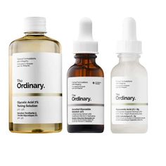 The Ordinary Face Serum Set! Ascorbic Acid 8%+Alpha Arbutin 2%! Hyaluronic Acid 2%+B5! Glycolic Acid 7% Toning Solution! Help Fight Visible Blemishes And Improved Skin Radiance! Combination Skin Type, Skin Blemishes, Alpha Arbutin, Skin Radiance, Hydrating Serum, Even Out Skin Tone, Ascorbic Acid, روتين العناية بالبشرة