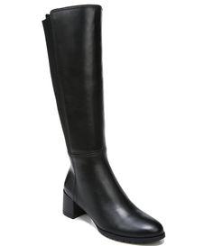 Shop for Naturalizer Brent Waterproof Leather Block Heel Tall Boots at Dillard's. Visit Dillard's to find clothing, accessories, shoes, cosmetics & more. The Style of Your Life. Wide Calf Tall Boots, Wide Calf Knee High Boots, Boots Wide Calf, Tall Leather Boots, Downtown Girl, Comfortable Boots, Leather Block Heels, Wide Calf, Black Leather Boots