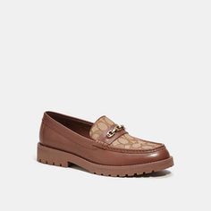 Coach Outlet, Leather Upper, Outlet, Loafers