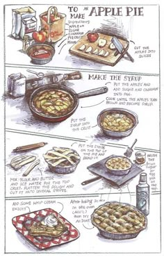 an image of apple pie recipe