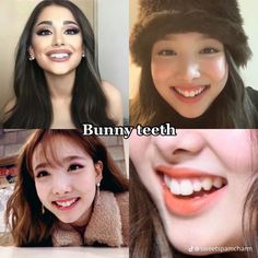 Nose Shapes Names, Types Of Teeth Shapes, Lily Sabri Results, Different Types Of Beauty, Bunny Teeth Aesthetic, Small Eyes Aesthetic, Bunny Teeth, Face Types, Teeth Shape