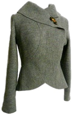 Winter Wedding Wool Outerwear, Fitted Wool Tweed Jacket With Long Sleeves, Wool Tweed Jacket For Fall Wedding, Elegant Fitted Tweed Jacket For Winter, Fall Wedding Wool Tweed Jacket, Fitted Wool Outerwear For Wedding, Chic Fitted Wool Tweed Jacket, Winter Wedding Wool Blazer, Wool Blazer For Fall Weddings