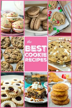 the best cookie recipes for cookies and desserts