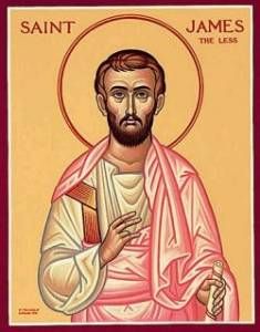 an icon of saint james the less