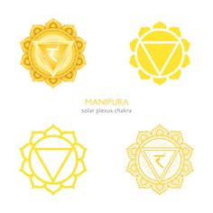 the seven chakras in yellow and white colors on a white background royalty illustration