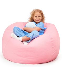 PRICES MAY VARY. Stylish Seat, Smart Storage - A dream come true for parents who struggle with their kids' toy collection, these stuffed animal bean bag chair Stuffie Seats serve as delightful beanbags for kids while utilizing stuffed animal toys, blankets, duvets, and any unused pillow or cushion as filling to make pink bean bag stuffed animal storage! Stuff It All Away - Turn these beanless bean bag covers into chairs while hiding away your child's entire animal zoo! Jumbo-sized, they will fit Pink Bean Bag Chair, Pink Bean Bag, Bean Bag Storage, Stuffed Animal Holder, Stuffed Animal Bean Bag, Bean Bag Chair Covers, Kids Bean Bags, Teen Boy Bedroom, Bean Bag Covers