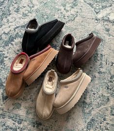 Ugg Aesthetic, Cute Uggs, Ugg Tasman Slippers, Pretty Shoes Sneakers, Shoe Inspo, Girly Shoes, Aesthetic Shoes