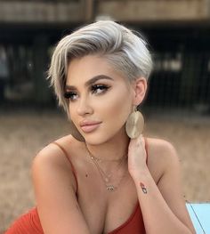 Undercut Hair, Longer Pixie Haircut, Bob Haircut For Fine Hair, Long Pixie, Hair Haircuts