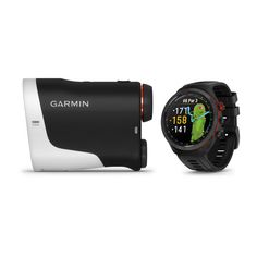 the garmin gps watch and water bottle