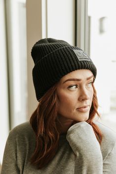 C.C Beanie-Black Black Boutique, Cable Knit Beanie, Cc Beanie, Beanie Black, Merch Store, Clothing Casual, The C, Ear Warmers, Knit Beanie