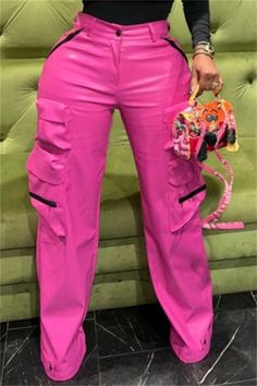 Olivia Mark - Chic Cargo Pants for Women with Zipper and Pocket Details Cargo Pants With Pockets, Pants With Pockets, Cargo Pants Women, Cargo Trousers, Pocket Detail, Wholesale Fashion, Soft Pink, Cargo Pants, Boot Cut