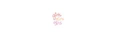 the words girls are written in different colors