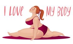 Plus Size Quotes, Body Positive Fitness, Body Positive Quotes, Body Positivity Art, Plus Size Art, Plus Size Yoga, Love Your Body, Ripped Abs, Body Acceptance