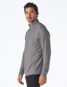 Can a top be cozy and sleek? Meet the Tahoe Quarter Zip. With this top, you’ll never have to sacrifice warmth for style. Superior stretch and quick drying technology make it an obvious choice as your #1 warm but not too warm layer. Sporty Half-zip Tops For Layering, Winter Half-zip Loungewear Tops, Winter Loungewear Half-zip Tops, Winter Loungewear Tops With Half-zip, Four-way Stretch Top With Thumbholes, Sporty Half-zip Winter Top, Fall Layering Half-zip Tops, Fall Half-zip Tops For Layering, Fall Sports Half-zip Top