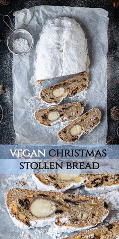 vegan christmas stolen bread recipe