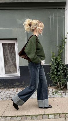 Ballet Flats Outfit, Look Boho Chic, Quoi Porter, Flats Outfit, Autumn Fits, Paris Mode, Looks Street Style, Fall Fits, Mode Inspo