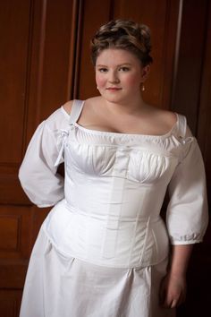 This listing is for an individually-sized, printable PDF Regency Stays/Corset pattern in size 26 Plus (see size chart). These patterns are based on historical extant corsets, but the draft is my own, based on average modern body blocks/proportions. This pattern is recommended for those with moderate-advanced historical sewing skills. Corsets are not beginner projects. Pattern prints on 8.5"X 11" paper and must be taped together.Be sure to select the appropriate size, and contact us if you have a Regency Stays, Stays Corset, Stays Pattern, Corset Sewing, Edwardian Corsets, Corset Sewing Pattern, Regency Dress, Corset Pattern, Plus Size Corset