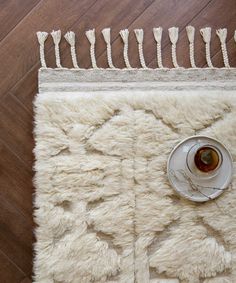 Hygge Rug in Oatmeal / Ivory by Loloi | TRNK Textile Motifs, Scandinavian Textiles, Hand Loomed Rug, Scandinavian Rug, Metal Table Lamps, Shaggy Rug, Neutral Palette, Hand Loom, Contemporary Rugs