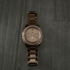 Rose Gold Ax Armani Exchange Watch. Needs Battery. But Works Fine Armani Exchange Watch, Rose Gold Watches, The Watch, Rose Gold Color, Armani Exchange, Accessories Watches, Gold Color, Rose Gold, Women Accessories