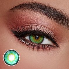 Transform your look this autumn with our stunning contact lenses. we have the perfect shades to match the beauty of fall. Autumn Eye Makeup, Green Eye Contacts, Green Contact Lenses, Neon Green Color, Eye Contact Lenses, Earthy Aesthetic