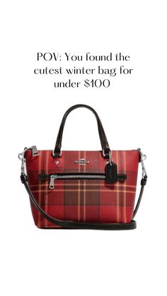 Only $99 or LESS today!! These would make amazing gifts for the holiday season! Click the links below…HAPPY Shopping!! 🎄🛍️ ✨#coachbag #sale #deals #coach #christmas #gifts #LTKgiftguide #giftsforher #giftideas Plaid Aesthetic, Girls Gift Guide, Marc Jacobs Purse, Winter Bags, Cute Gifts For Friends, Foldover Clutch, Bestie Gifts