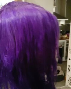 My hair is magical! 🦄 #manicpanic #ultraviolet #purplehair #purplehairdontcare #unicornhair Unicorn Hair, Crazy Hair, Purple Hair, My Hair, Dyed Hair, Hair Ideas, Beautiful Hair