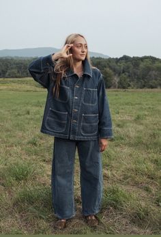 Ginger Rose, Rudy Jude, Denim Set, Organic Kids Clothes, Graduation Style, Fall Inspo, Closet Inspiration, Heavy Metals, Winter Fits