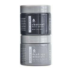 This value pack includes 2 mud face masks, One has Charcoal and the other has Dead Sea Minerals, each with their own distinct qualities. The main purpose of the masks is to cleanse and glow up your skin. Charcoal Mud Mask With Natural Charcoal: Charcoal can help draw out impurities like dirt and oil. Thanks to its slightly abrasive texture, charcoal helps slough away dead skin on top of acne scars, revealing new skin beneath. Dead Sea Mineral Mask with Sea Salts & Minerals: Dead Sea minerals str Epoch Marine Mud Mask, Glacial Marine Mud Mask, Marine Mud Mask, Origins Charcoal Mask, Mud Face Mask, Facial Therapy, Dead Sea Mud, Skin Tissue, Flawless Makeup Application