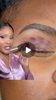 Makeup Tutorial For Beginners Eye Shadow, Brown Eye Purple Eyeshadow, 3 Color Eyeshadow Tutorial, Applying Cream Eyeshadow, Diy Eyeshadow Tutorial, Easy Eye Shadow Tutorial, How To Do Eye Makeup Step By Step, How To Use Liquid Eyeshadow, 2024 Eye Makeup